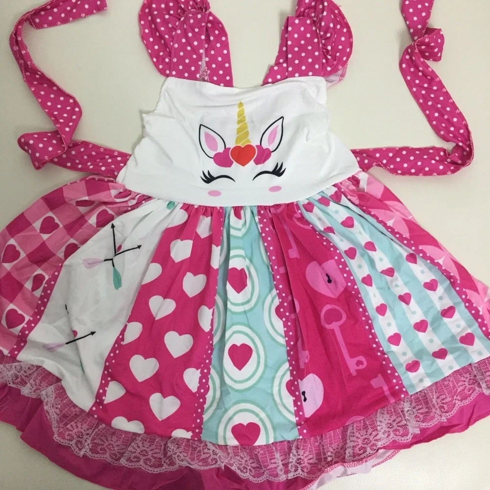 Unicorn cute twirl dress